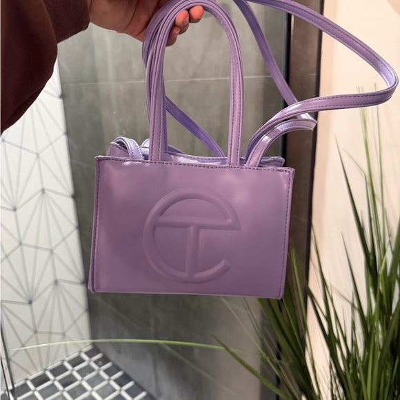 Telfar Handbags - Telfar Lavender Mini Bag